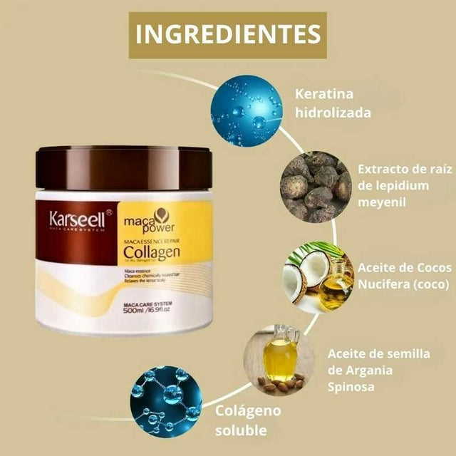 Tratamiento Capilar de Colágeno: Repara y Controla el Frizz en 10 Minutos