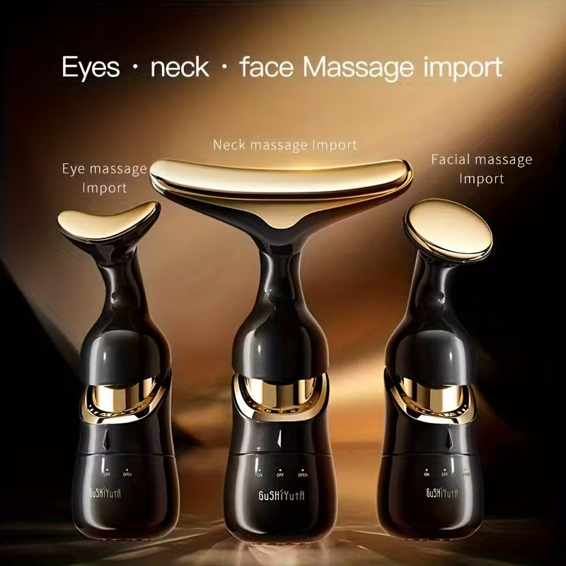 Masajeador Facial 3 en 1 Reafirma y Rejuvenece