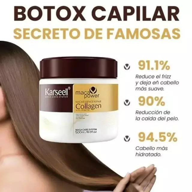 Tratamiento Capilar de Colágeno: Repara y Controla el Frizz en 10 Minutos