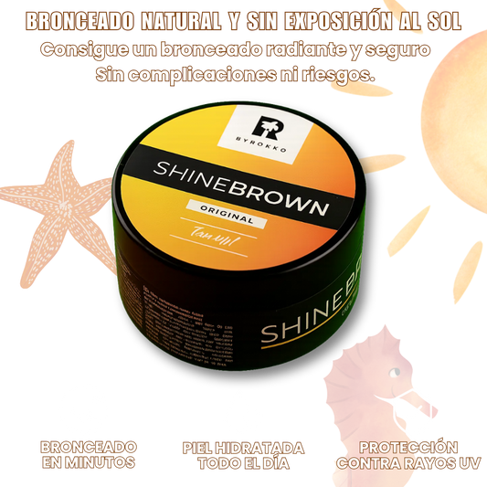 Bronceado Perfecto y piel Hidratada en 30 minutos, Sin Riesgos