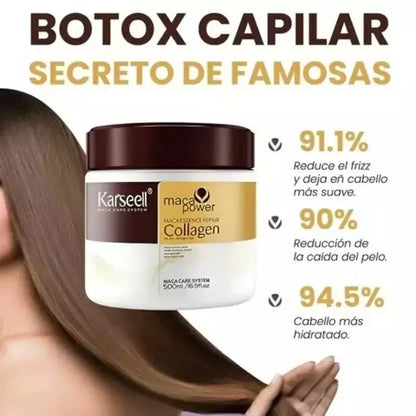 Tratamiento Capilar de Colágeno: Repara y Controla el Frizz en 10 Minutos
